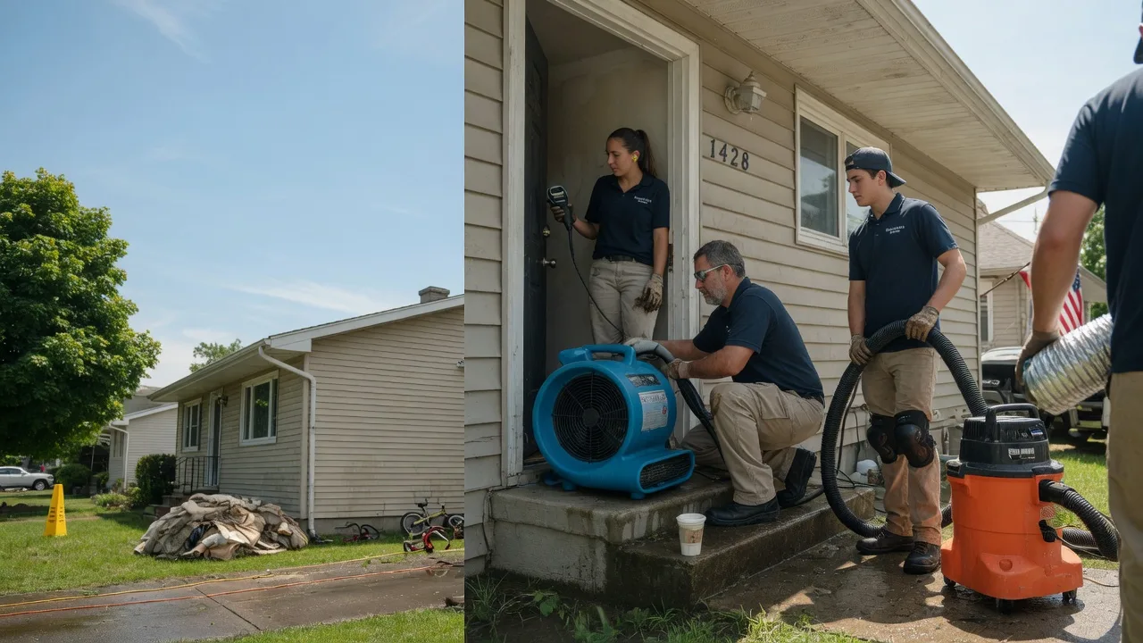 Water Damage Restoration in Pine Village, IN near me